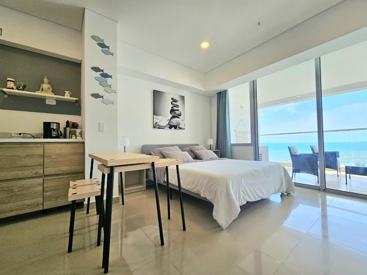 Apartasuit Ctg Con Vista Al Mar- 5 Min Aeropuerto Apartamento *