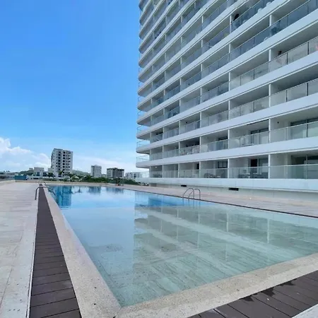 Apartasuit Ctg Con Vista Al Mar- 5 Min Aeropuerto