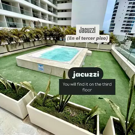 Apartasuit Ctg Con Vista Al Mar- 5 Min Aeropuerto * Cartagena