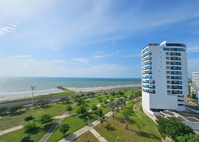 Apartasuit Resort Ctg Beach Con Vista Al Mar- Central 5 Min Aeropuerto